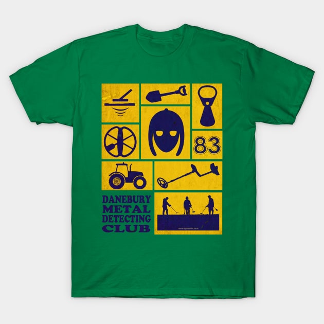 Detectorists Pictographic mk2 - Eye Voodoo T-Shirt by eyevoodoo